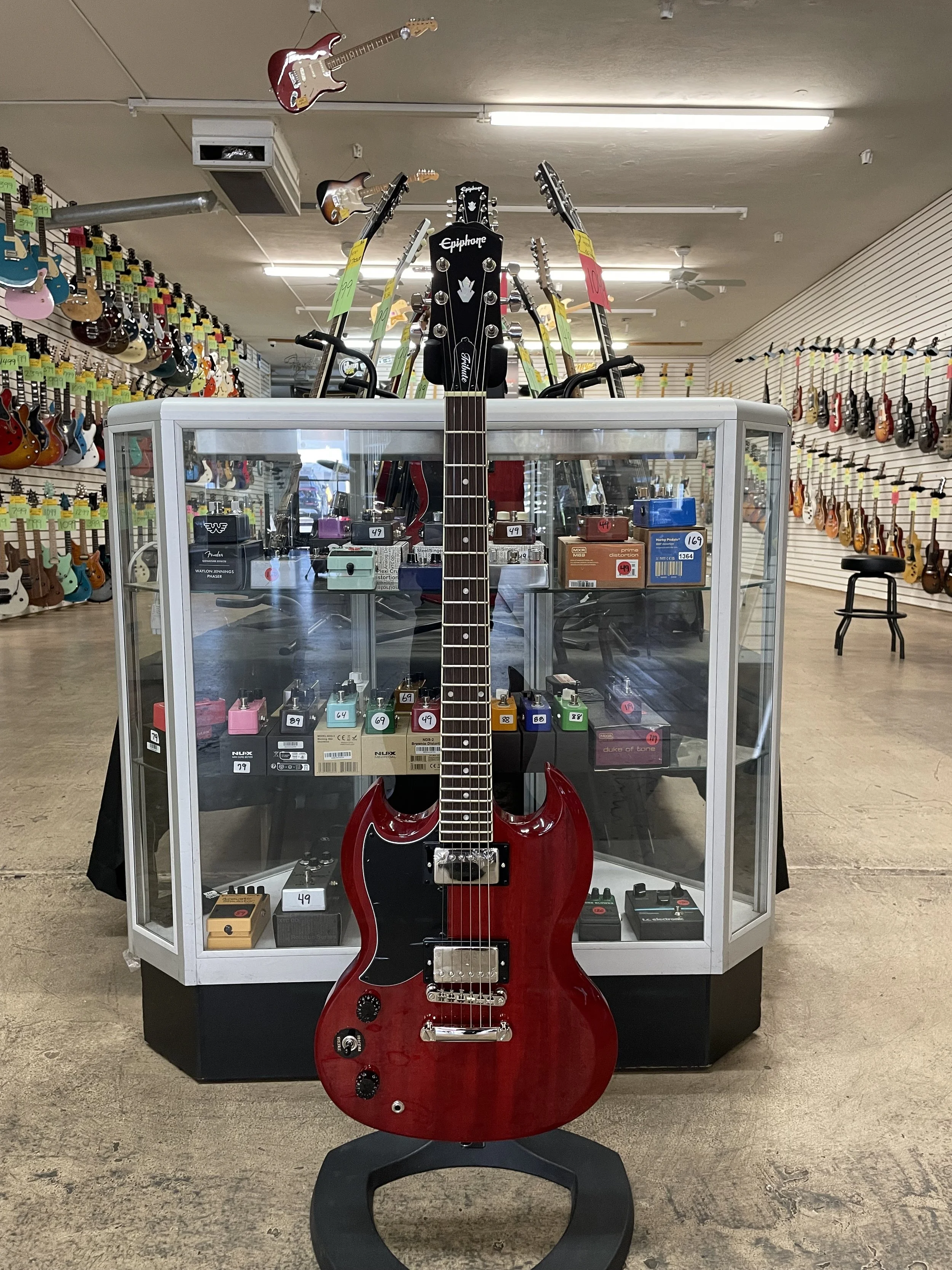 エピフォン EZ ベンダー ストリングベンダー Ibanez Q547 7-String Electric Guitar | Music & Arts